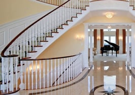 Luxury listing of the day: 5-bedroom with imperial staircase in Pittstown, NJ
