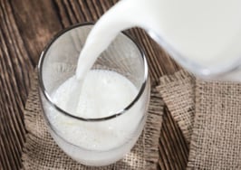 A pitcher of cream