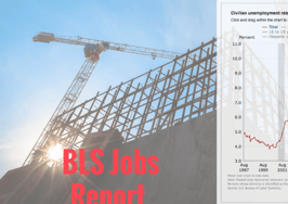 New construction strengthens in August BLS jobs report