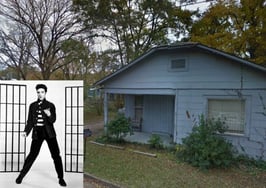Elvis Presley's childhood home in Mississippi hits the auction block