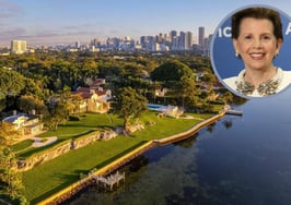 2-home, 4-acre Miami waterfront estate sells for a record $106.875M
